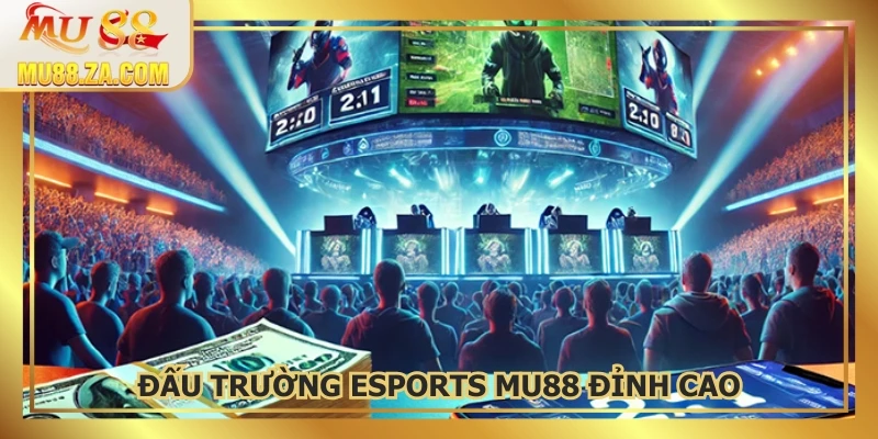 Đấu trường Esports MU88 rực lửa, trải nghiệm kèo cực căng