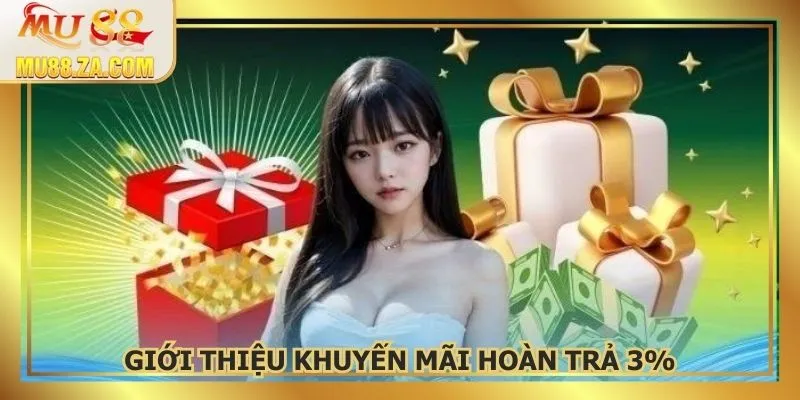 Giới thiệu về khuyến mãi hoàn trả 3% hấp dẫn